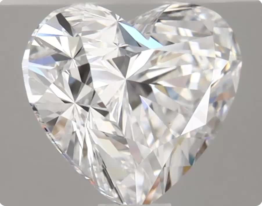 1.22ct Heart D VS2 Lab-Grown Diamond