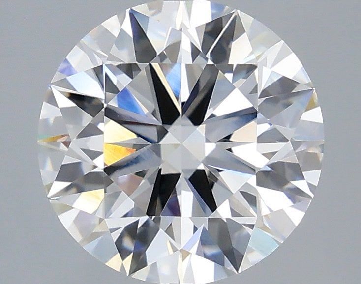 3.07ct Round F VVS2 Lab-Grown Diamond