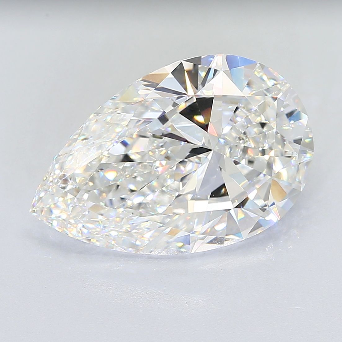 13.03 Carat PEAR Shape F Colour VVS2 Clarity  Cut - White Lab Diamond - 2026442