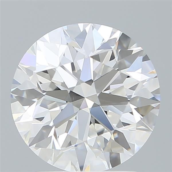 2.5ct Round E VVS2 Lab-Grown Diamond