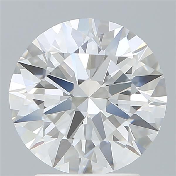 2.58ct Round F VVS2 Lab-Grown Diamond