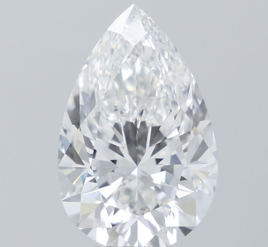 4.05ct Pear F VVS2 Lab-Grown Diamond