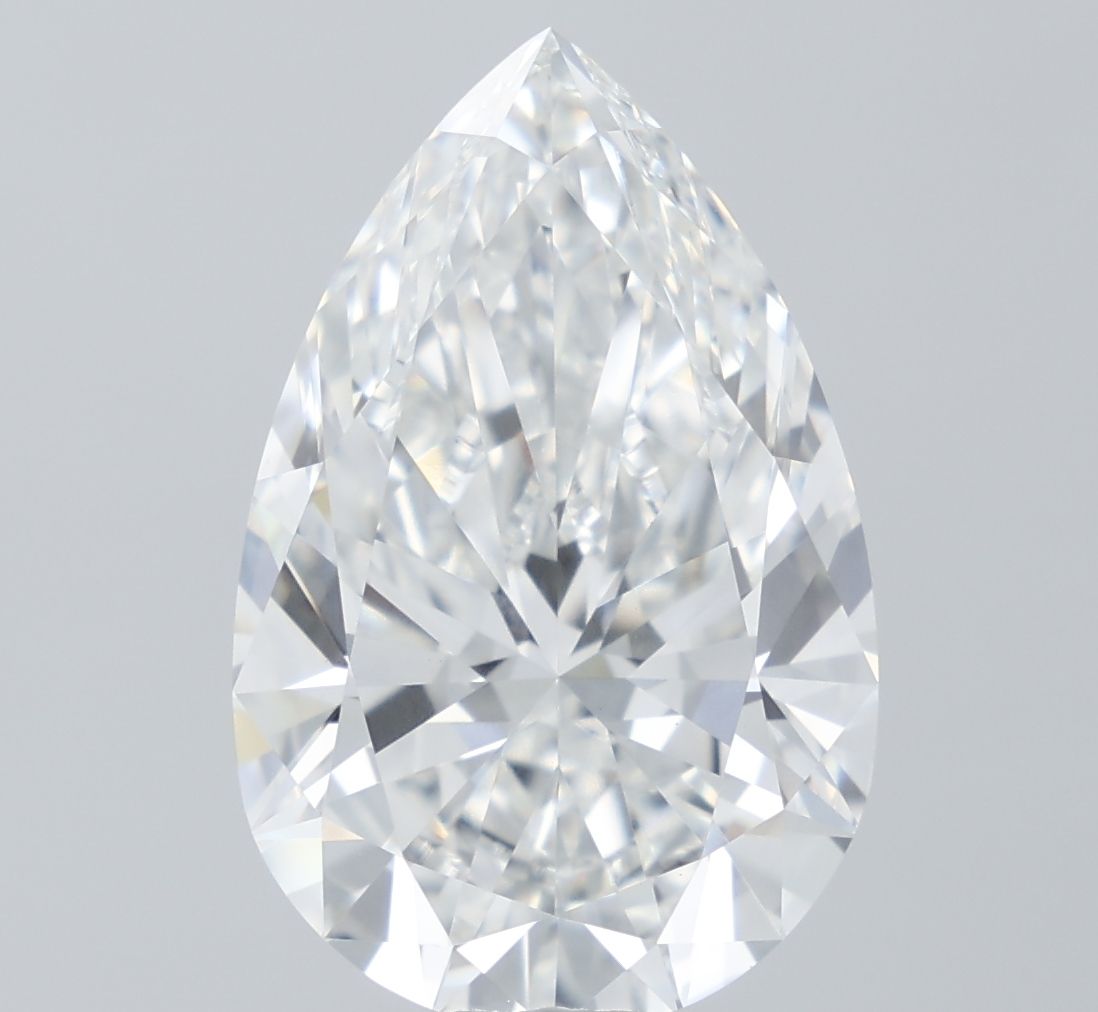 10.03 Carat PEAR Shape E Colour VS1 Clarity  Cut - White Lab Diamond - 1154357