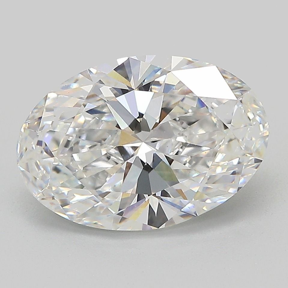 3.09ct Oval D VVS2 Lab-Grown Diamond