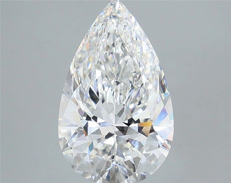 3.57ct Pear F VVS2 Lab-Grown Diamond