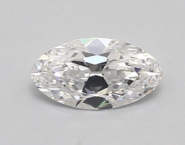 0.85ct Moval D VVS2 Lab-Grown Diamond