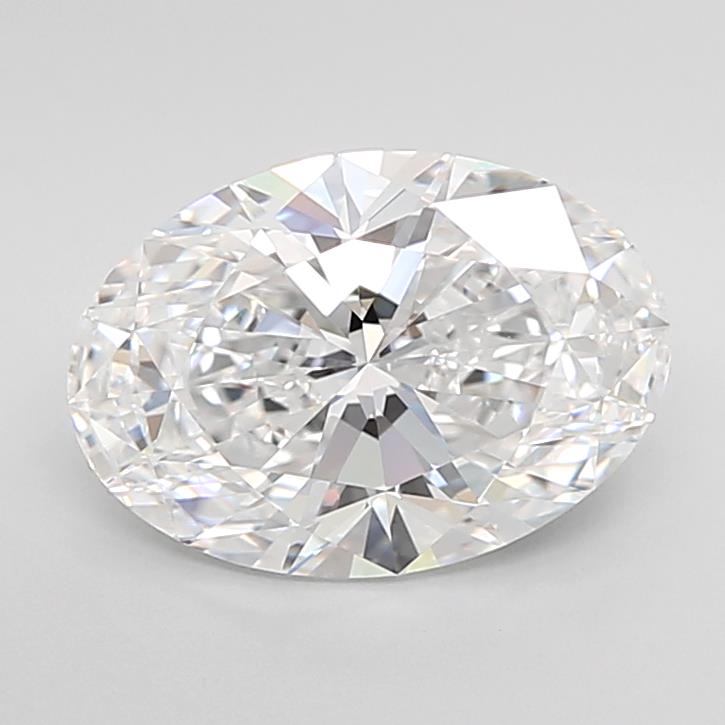 3.11ct Oval D IF Lab-Grown Diamond