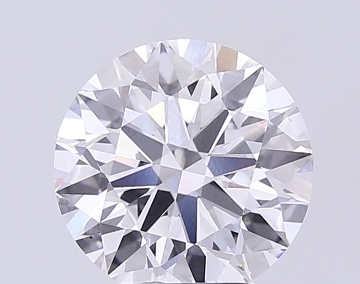 3.12ct Round D VVS2 Lab-Grown Diamond