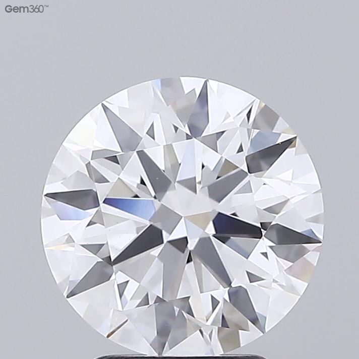 2.9ct Round E VVS2 Lab-Grown Diamond