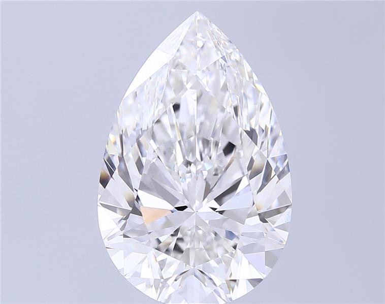 10.02 Carat PEAR Shape F Colour VS1 Clarity  Cut - White Lab Diamond - 887639