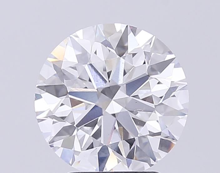 3ct Round D VS1 Lab-Grown Diamond