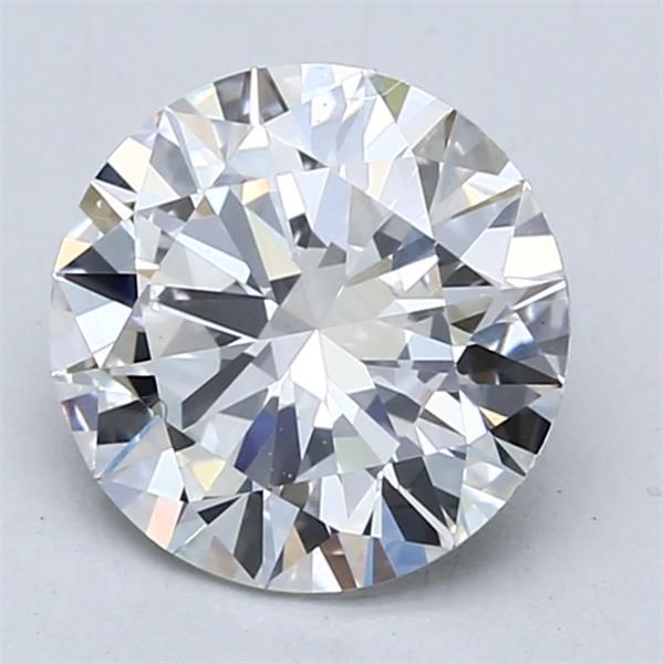 2ct Round E VS1 Lab-Grown Diamond
