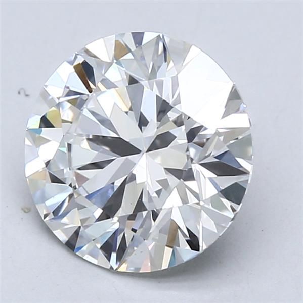 2.54ct Round D VS1 Lab-Grown Diamond