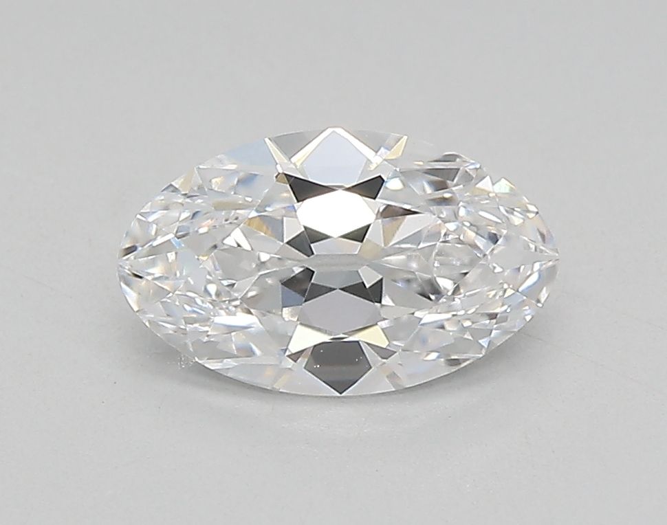 0.87ct Moval D VVS2 Lab-Grown Diamond