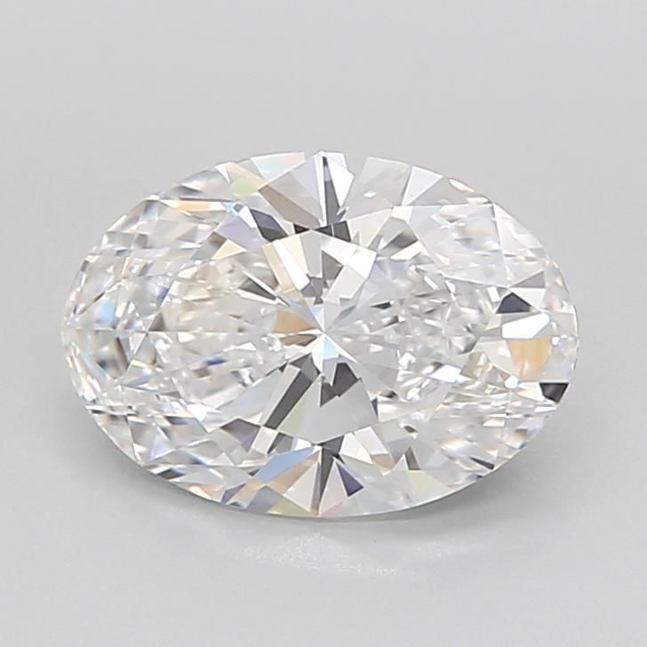 2.83ct Oval D IF Lab-Grown Diamond