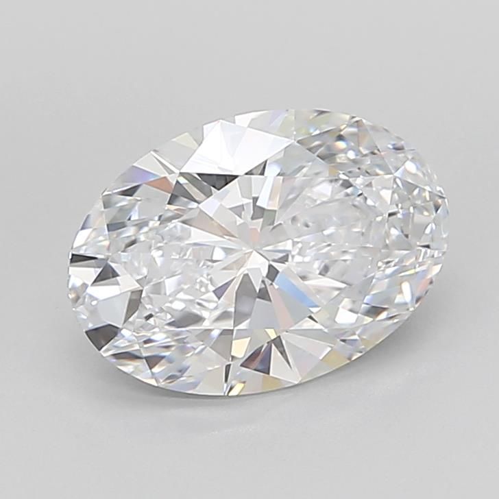 3.41ct Oval D IF Lab-Grown Diamond