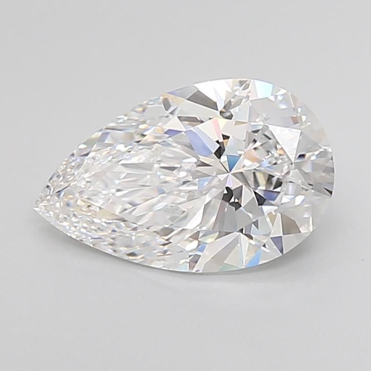 2.63ct Pear D IF Lab-Grown Diamond