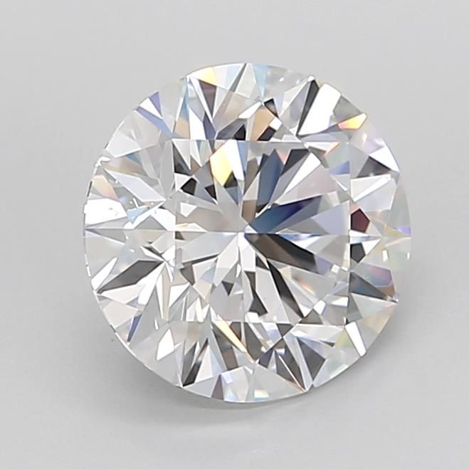 3.11ct Round D IF Lab-Grown Diamond