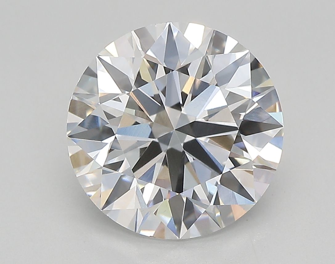 2.88ct Round D VVS2 Lab-Grown Diamond