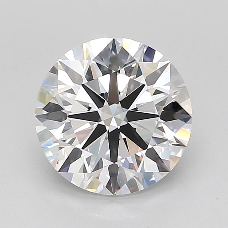 2.71ct Round D VVS2 Lab-Grown Diamond
