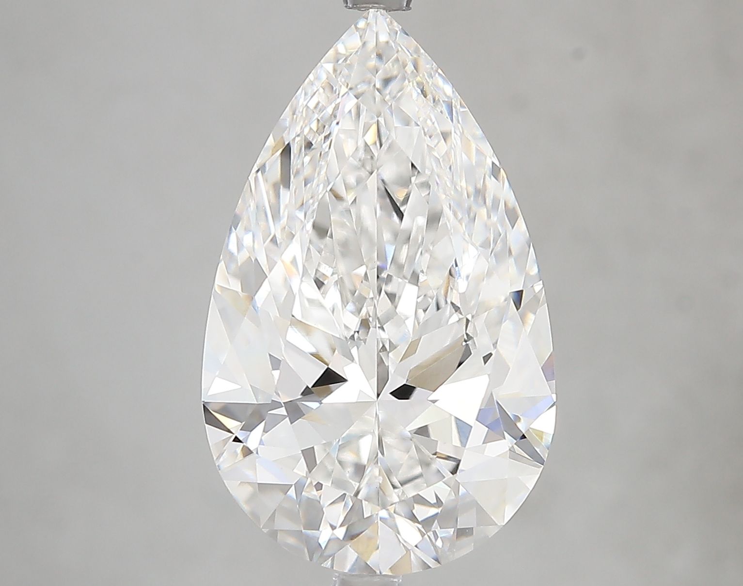 7.01ct Pear F VVS2 Lab-Grown Diamond