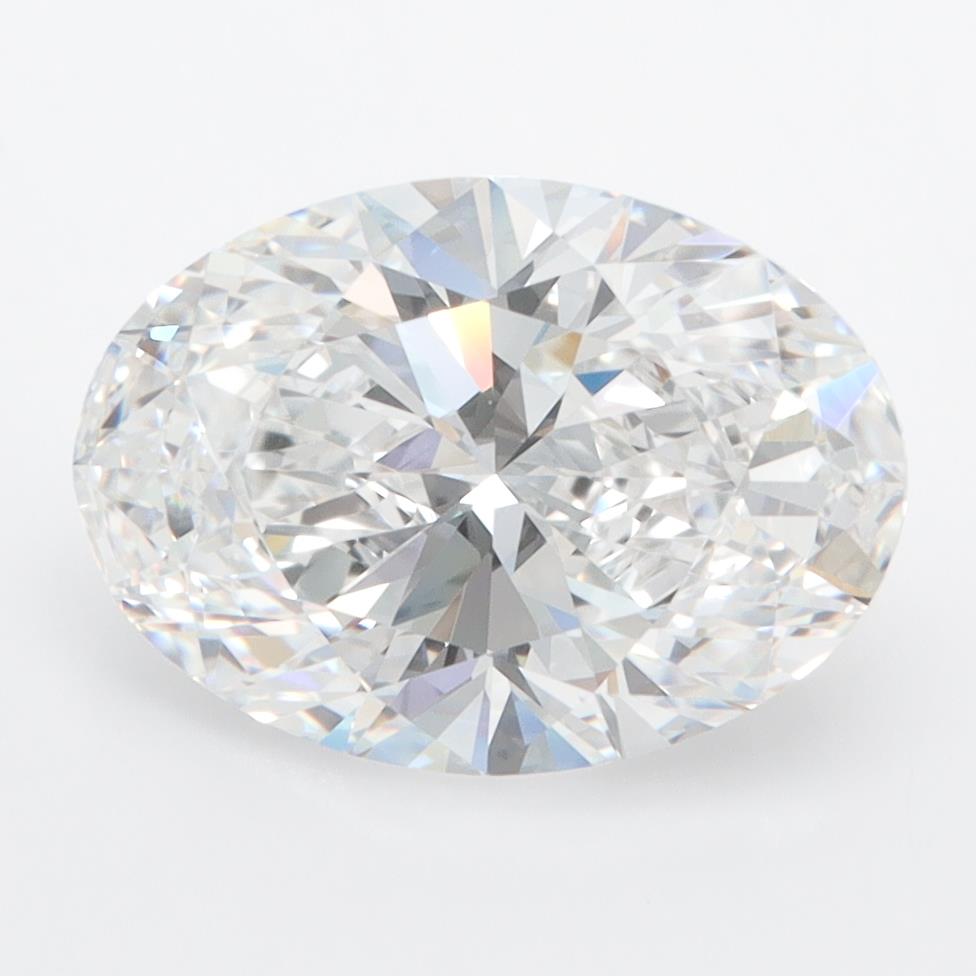 3ct Oval D IF Lab-Grown Diamond