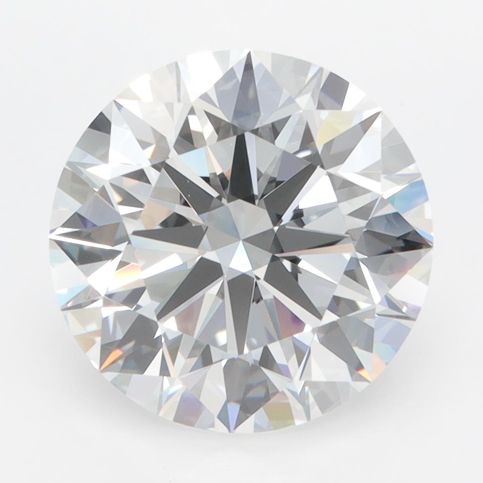 4.38ct Round D IF Lab-Grown Diamond