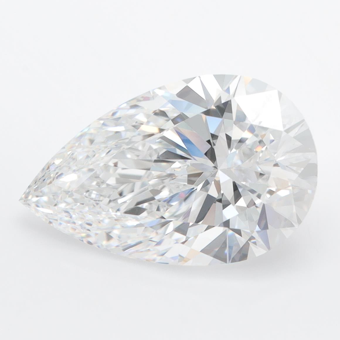 4.03ct Pear D FL Lab-Grown Diamond