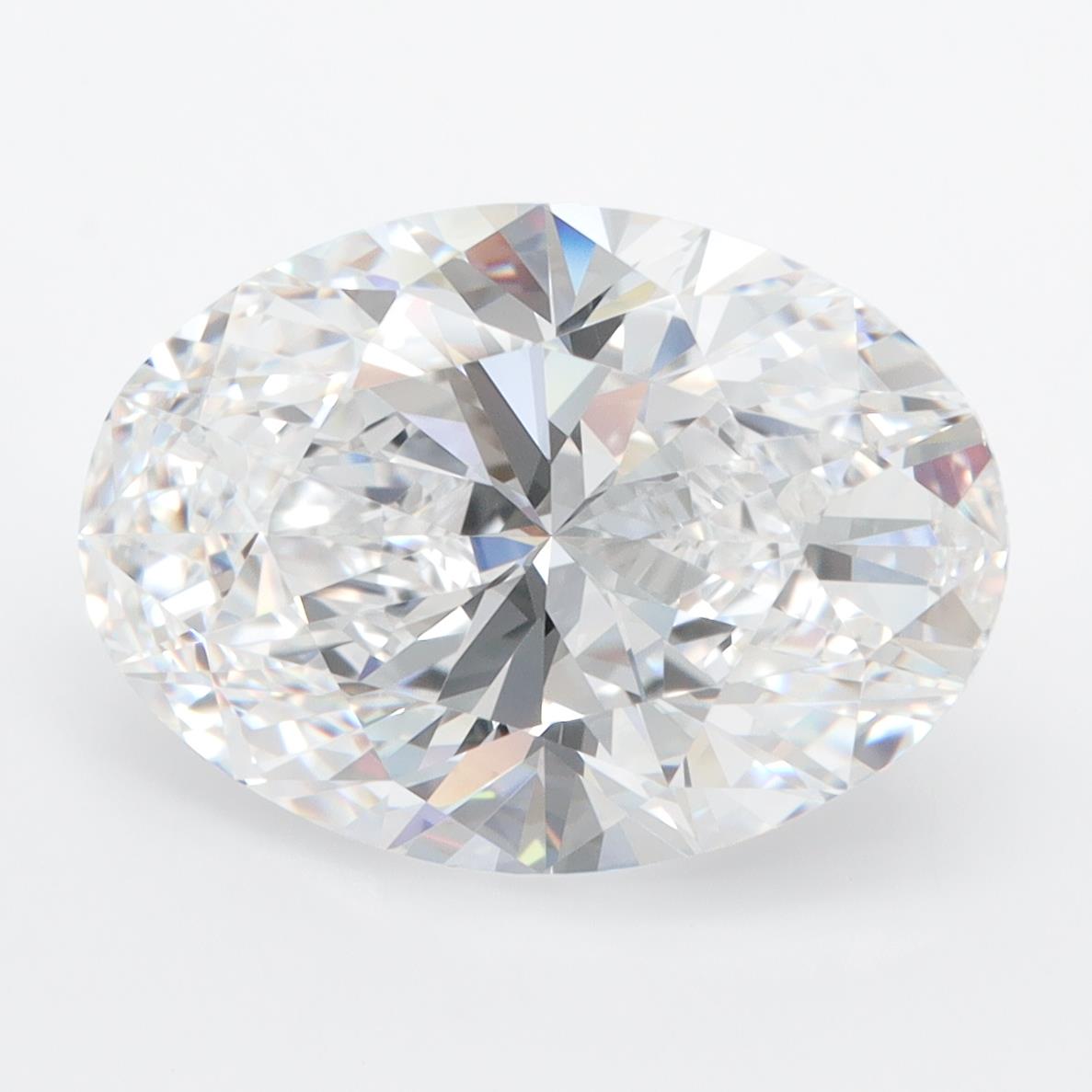 5.32ct Oval D FL Lab-Grown Diamond