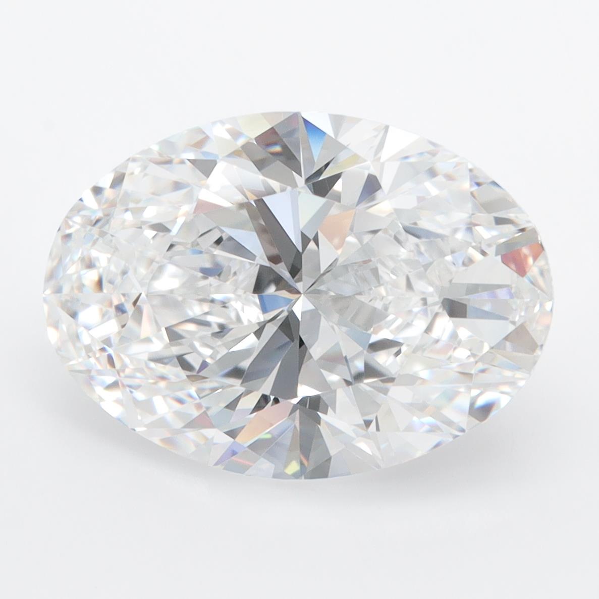 3.08ct Oval D IF Lab-Grown Diamond