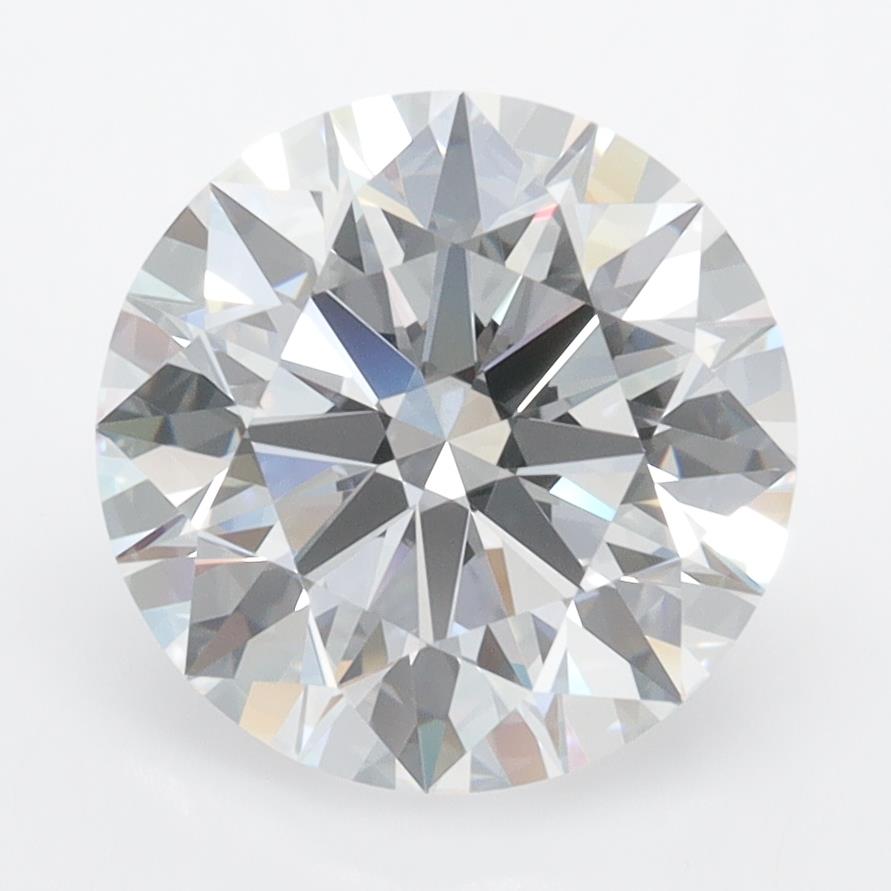 3.3ct Round D VVS1 Lab-Grown Diamond