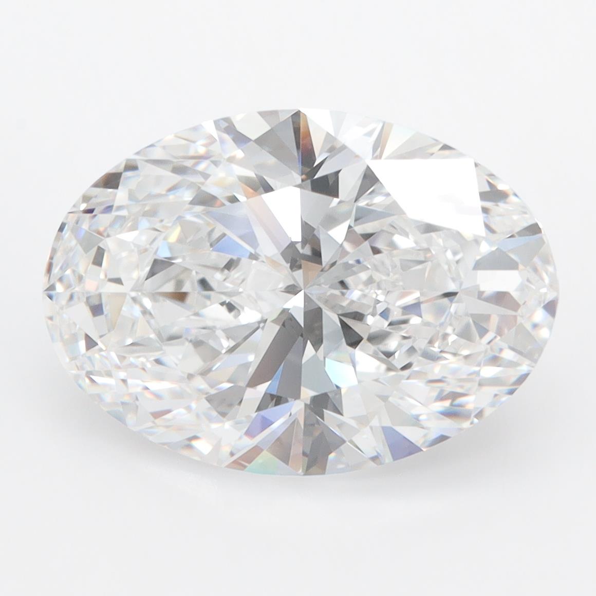 4.3ct Oval D FL Lab-Grown Diamond