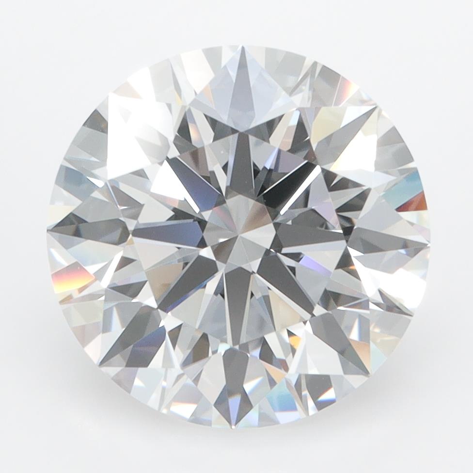 4.38ct Round D FL Lab-Grown Diamond
