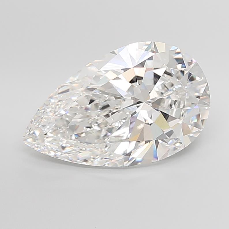 10.02 Carat PEAR Shape F Colour VVS2 Clarity  Cut - White Lab Diamond - 904923