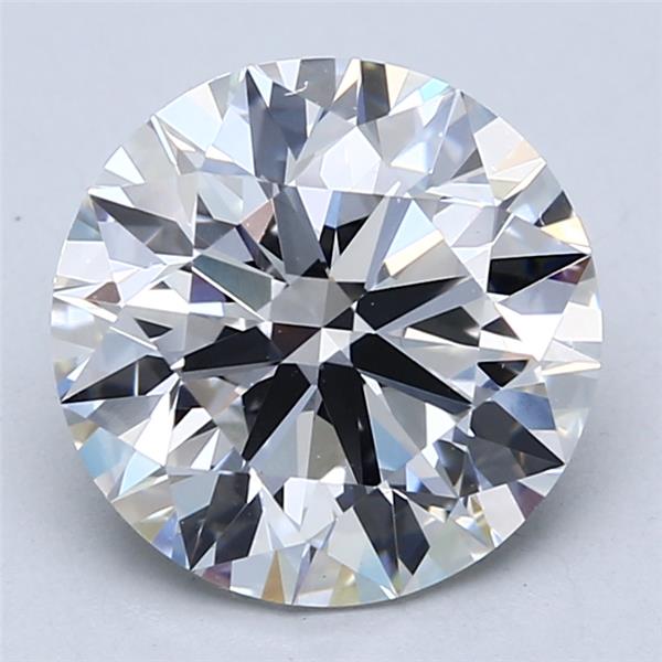 3.53ct Round E VVS2 Lab-Grown Diamond