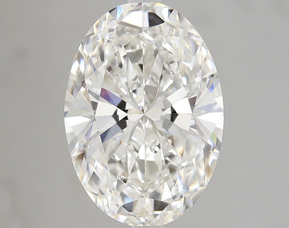 5.06ct Oval F VVS2 Lab-Grown Diamond