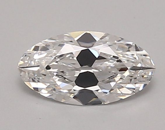 0.87ct Moval D VVS2 Lab-Grown Diamond