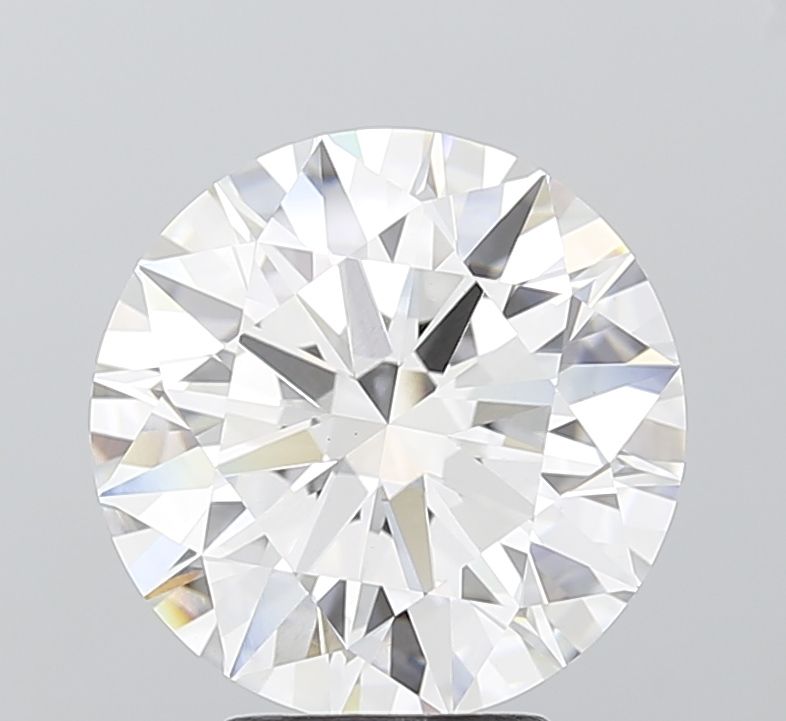 4.06ct Round F VVS2 Lab-Grown Diamond