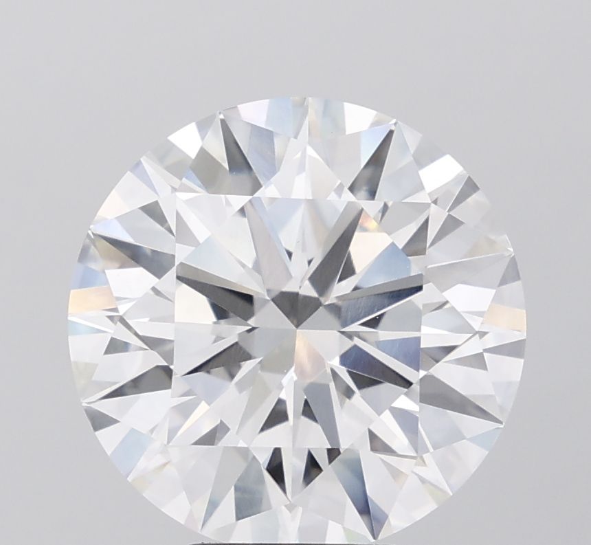 7.06ct Round F VVS2 Lab-Grown Diamond