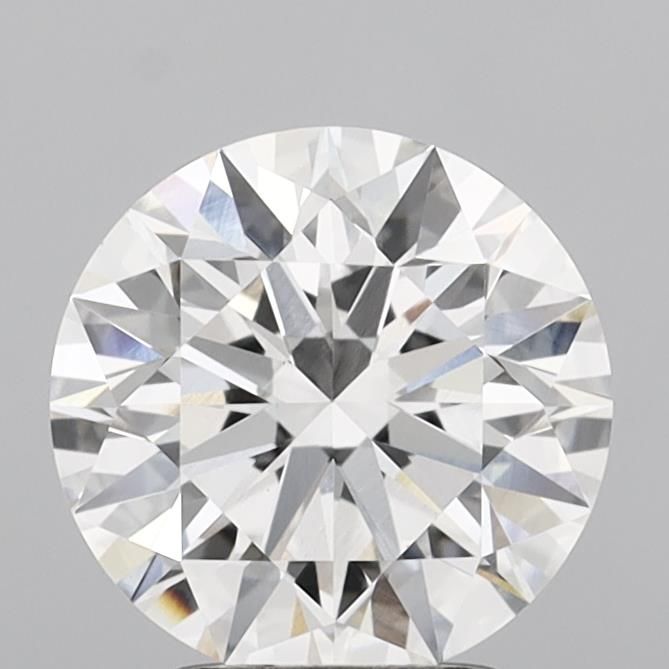 2.8ct Round E VVS2 Lab-Grown Diamond