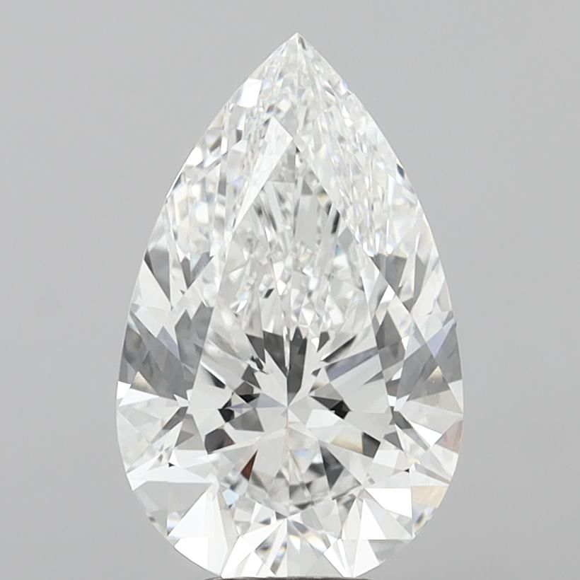 6.09ct Pear D VVS2 Lab-Grown Diamond