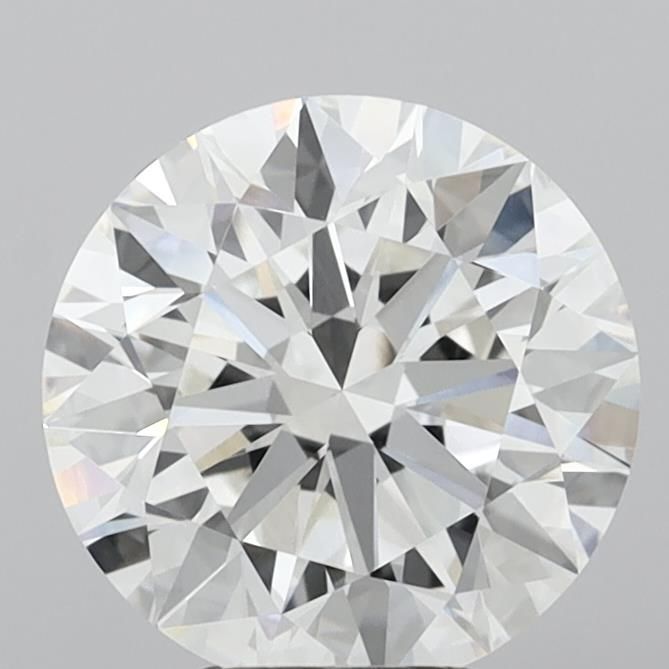 5.09ct Round F VVS2 Lab-Grown Diamond