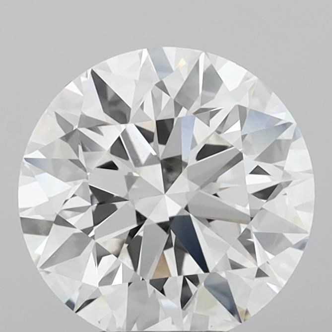 5.09ct Round F VVS2 Lab-Grown Diamond