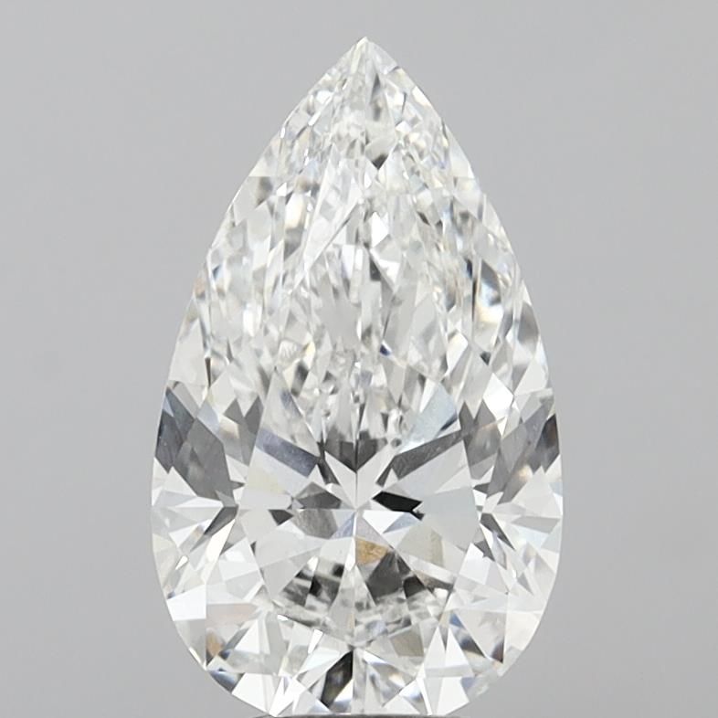 5.06ct Pear F VS1 Lab-Grown Diamond