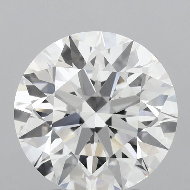 2.55ct Round E VVS2 Lab-Grown Diamond