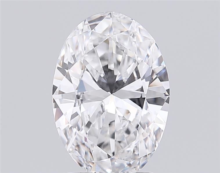 3.02ct Oval D VVS1 Lab-Grown Diamond