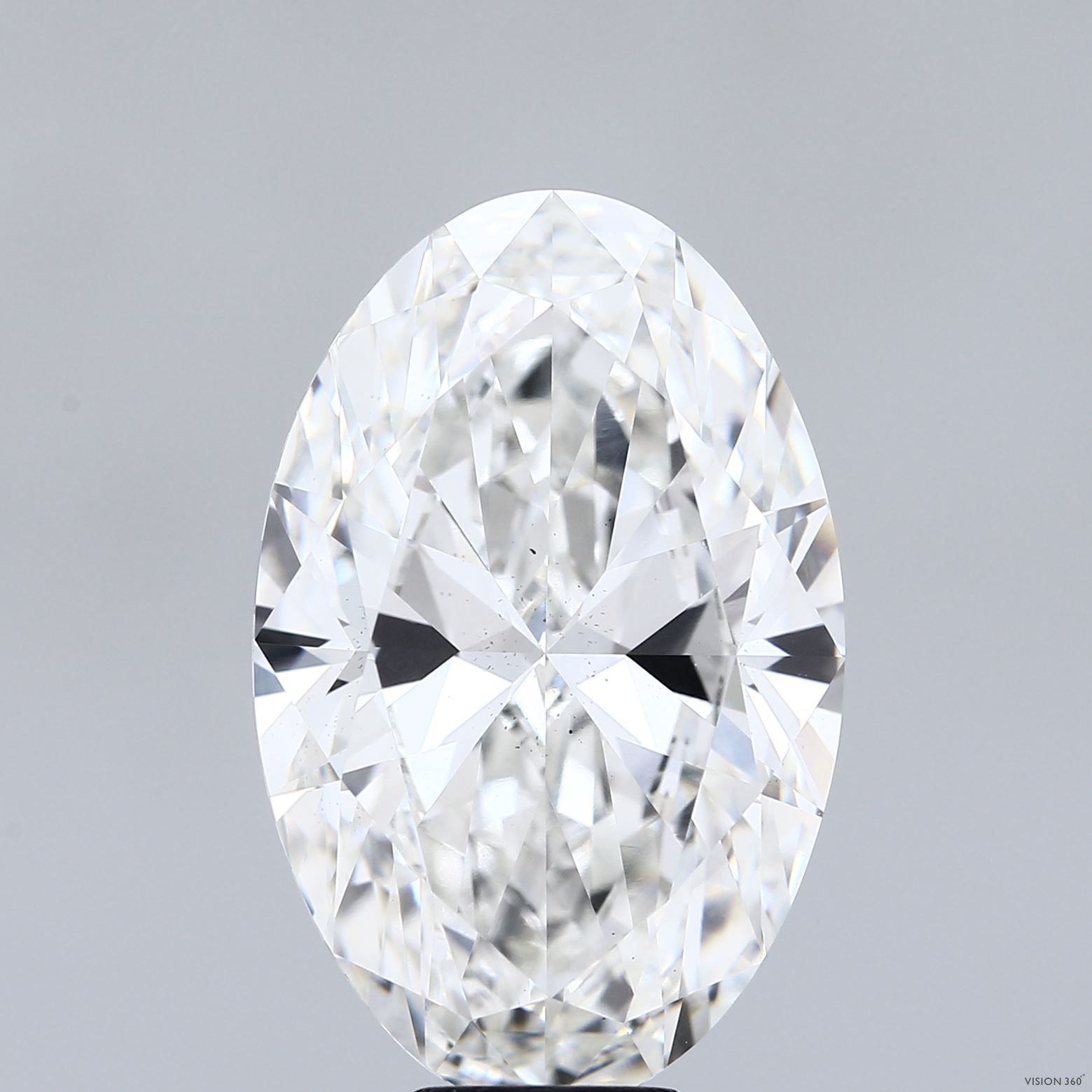 12.08ct Oval F VS2 Lab-Grown Diamond