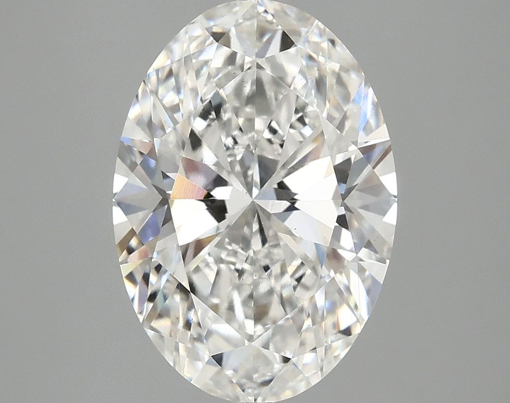 3.5ct Oval F VS2 Lab-Grown Diamond