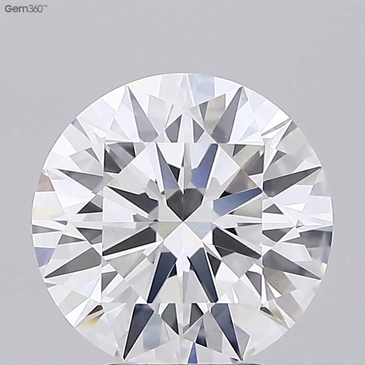 3.52ct Round F VVS2 Lab-Grown Diamond