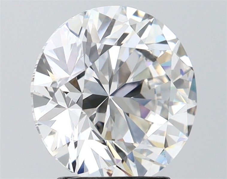 3.21ct Round F VVS2 Lab-Grown Diamond